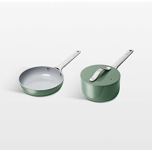 Caraway Home ® 4-Piece Sage Mini Cookware Duo