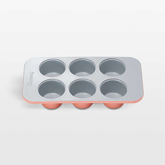 Caraway 6-Cup Non-Stick Ceramic Muffin Pan in Perracotta