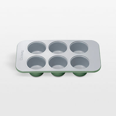 View Caraway ® Sage Ceramic Nonstick 6-Cup Muffin Pan details
