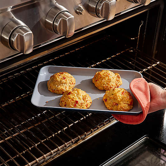 Caraway ® Cream Ceramic Non-Stick Mini Baking Sheet