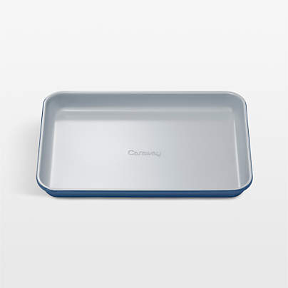 Caraway ® Navy Ceramic Non-Stick Mini Baking Sheet