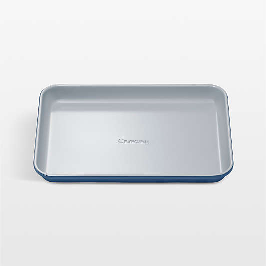 Caraway ® Navy Ceramic Non-Stick Mini Baking Sheet