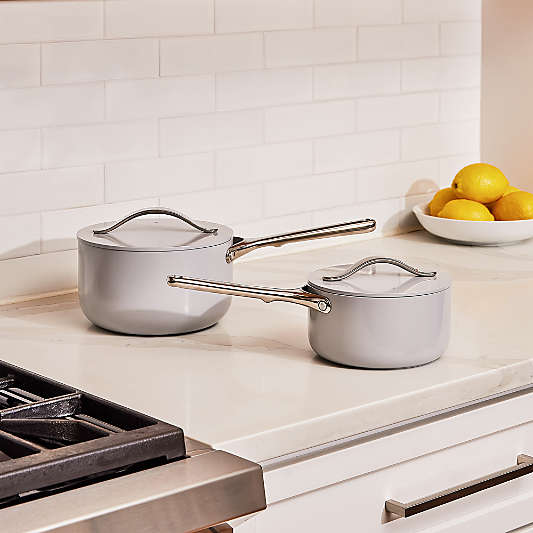 Caraway ® Grey 1.75-Qt. Mini Saucepan