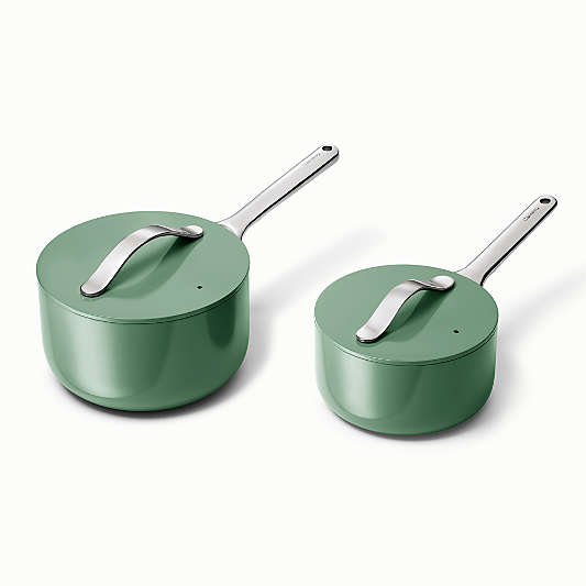 Caraway ® Sage 1.75-Qt. Ceramic Nonstick Mini Saucepan
