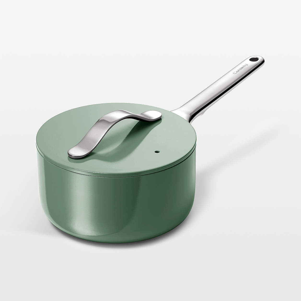 Caraway Sage Mini Saucepan + Reviews Crate & Barrel