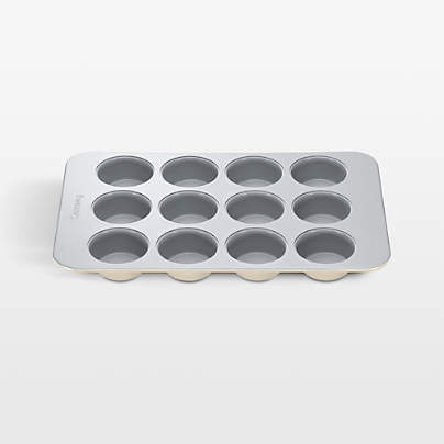 Caraway Non-Stick Ceramic Muffin Pan in Cream