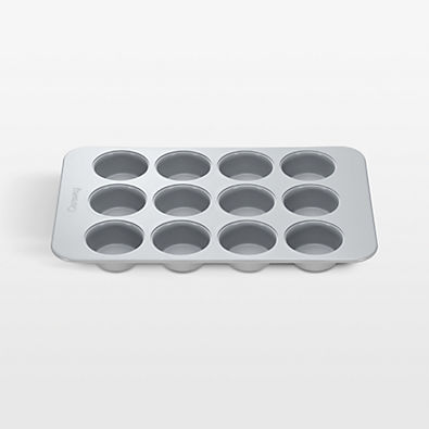 View Caraway ® Grey Ceramic Non-Stick 12-Cup Muffin Pan details