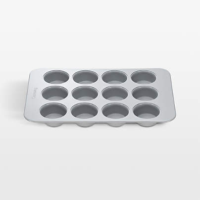 Caraway ® Grey Ceramic Nonstick 12-Cup Muffin Pan