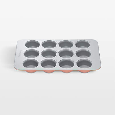 Caraway 12-Cup Non-Stick Ceramic Muffin Pan in Perracotta