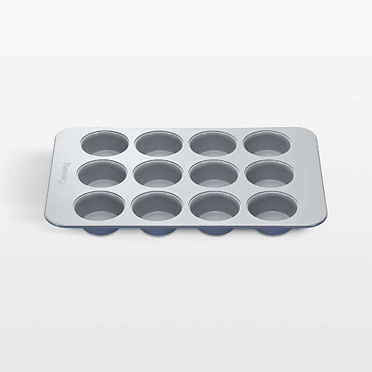 Caraway Non-Stick Ceramic Muffin Pan in Slate