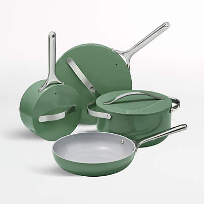 Caraway Home ® 12-Piece Sage Ceramic Non-Stick Cookware Set