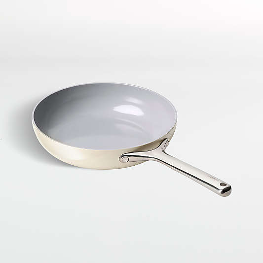 Caraway Home Cream Non-Stick Ceramic Frying Pan