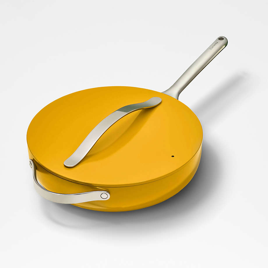 Caraway Home Marigold NonStick Ceramic Sauté Pan + Reviews Crate