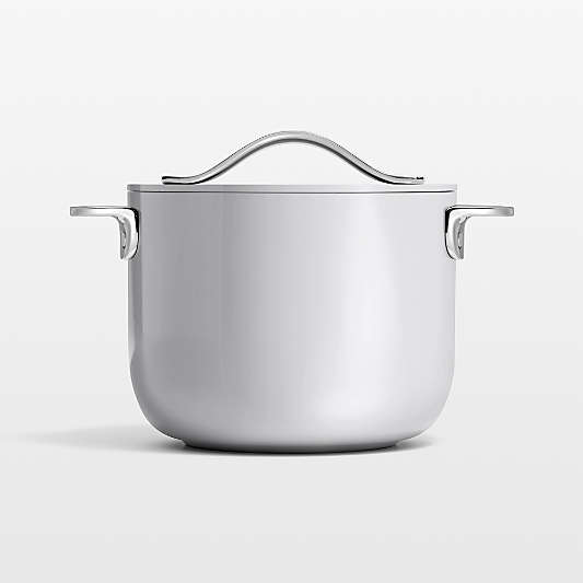 Caraway ® Cookware Plus Grey 2-Qt. Petite Ceramic Cooker with Lid
