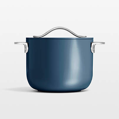 Caraway ® Cookware Plus Navy 2-Qt. Petite Ceramic Cooker with Lid