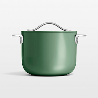 View Caraway ® Cookware Plus Sage 2-Qt. Petite Ceramic Cooker with Lid details