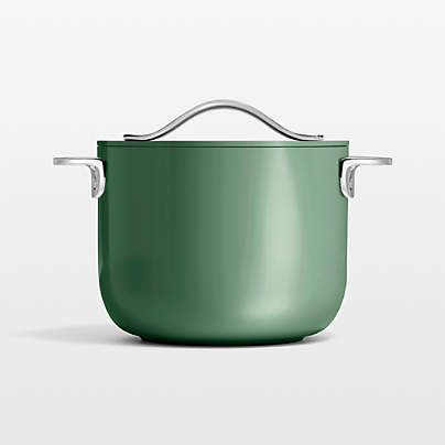 Caraway ® Cookware Plus Sage 2-Qt. Petite Ceramic Cooker with Lid
