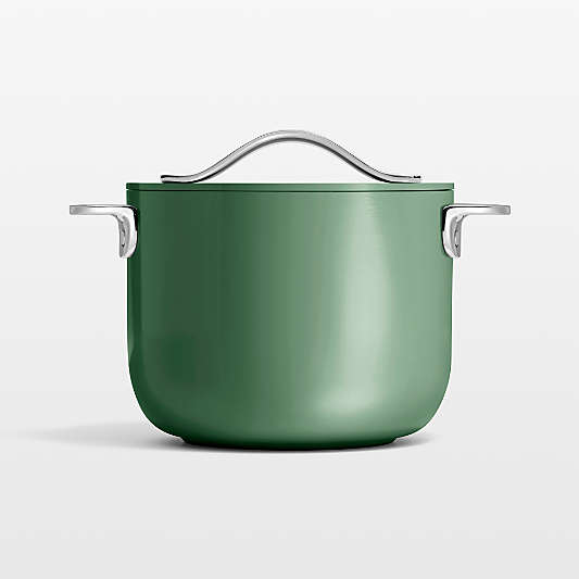 Caraway ® Cookware Plus Sage 2-Qt. Petite Ceramic Cooker with Lid