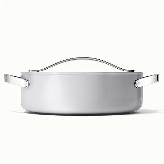 Caraway ® Cookware Plus 6-Qt. Grey Ceramic Non-Stick Rondeau Pan