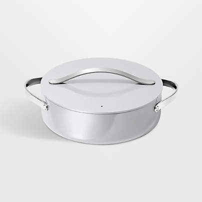 Caraway ® Cookware Plus 6-Qt. Grey Ceramic Nonstick Rondeau Pan