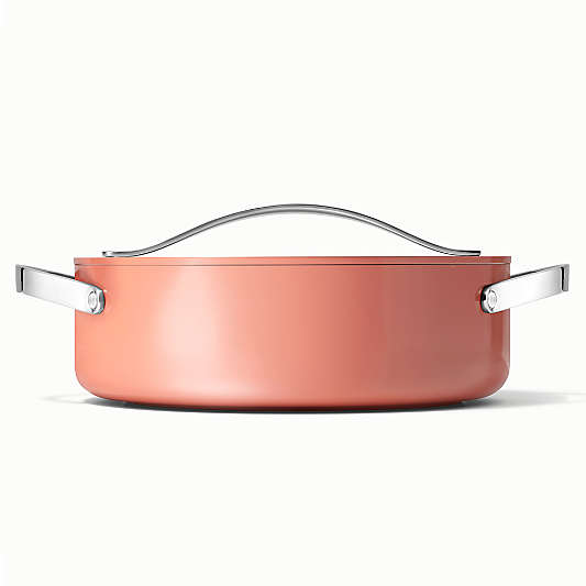 Caraway ® Cookware Plus 6-Qt. Perracotta Ceramic Non-Stick Rondeau Pan