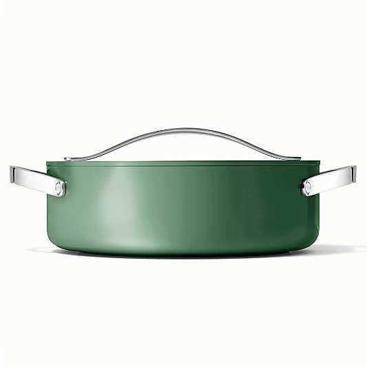 Caraway ® Cookware Plus 6-Qt. Sage Ceramic Non-Stick Rondeau Pan