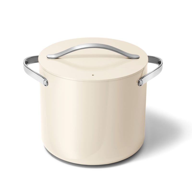 Caraway ® Cookware Plus Cream Stock Pot with Lid - image 3 of 4