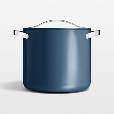 View Caraway ® Cookware Plus Navy Stock Pot with Lid details
