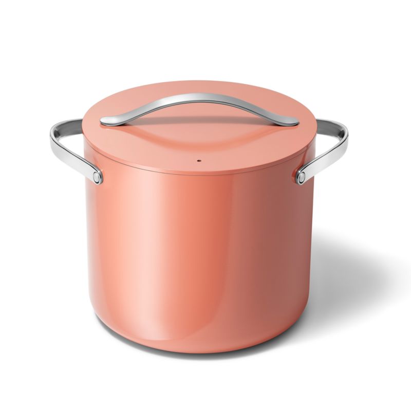 Caraway ® Cookware Plus Perracotta Stock Pot with Lid - image 2 of 3