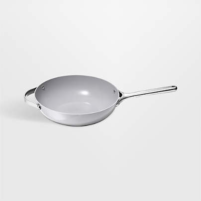 Caraway ® Cookware Plus Grey Ceramic Nonstick 12" Stir Fry Pan