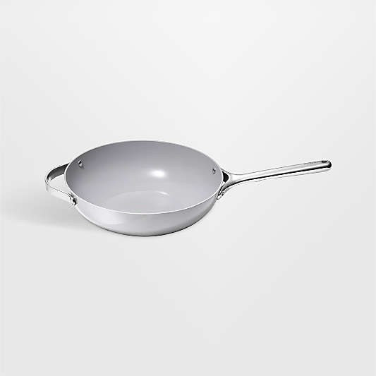 Caraway ® Cookware Plus Grey Ceramic Non-Stick 12" Stir Fry Pan