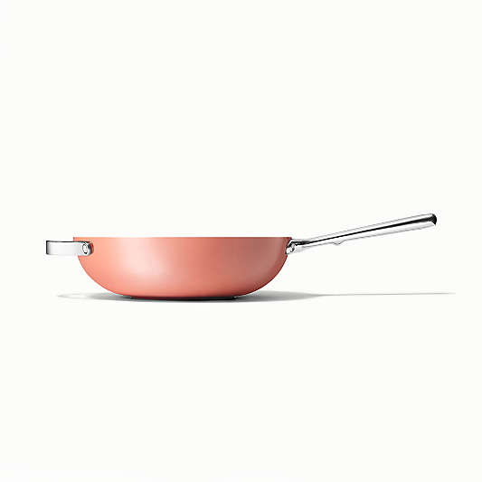Caraway ® Cookware Plus Perracotta Ceramic Nonstick 12" Stir Fry Pan