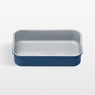 View Caraway ® Navy Ceramic Non-Stick Mini Rectangular Baking Pan details
