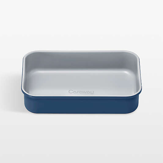 Caraway ® Navy Ceramic Non-Stick Mini Rectangular Baking Pan