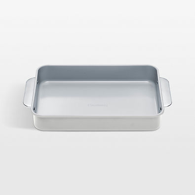 View Caraway Grey Non-Stick Ceramic Rectangle Pan details