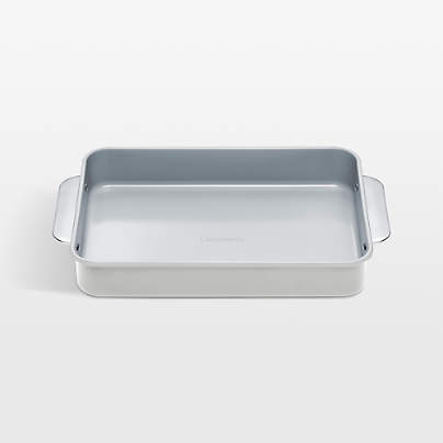 Caraway ® Grey Ceramic Nonstick Rectangle Pan with Handles