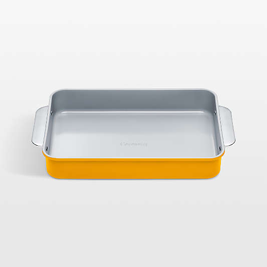 Caraway ® Marigold Ceramic Non-Stick Rectangle Pan with Handles