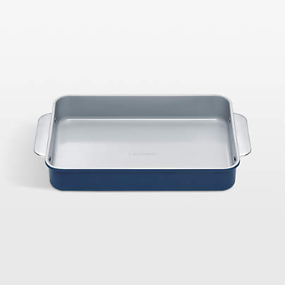 Caraway Navy Non-Stick Ceramic Rectangle Pan