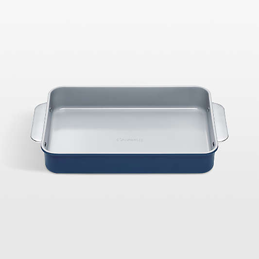 Caraway Navy Non-Stick Ceramic Rectangle Pan