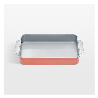 Caraway ® Perracotta Ceramic Non-Stick Rectangle Pan with Handles
