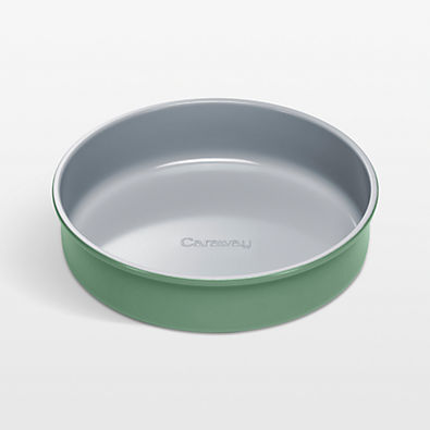 View Caraway ® Sage Ceramic Non-Stick Round Baking Pan details