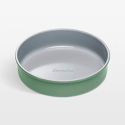 Caraway Sage Non-Stick Ceramic Round Pan
