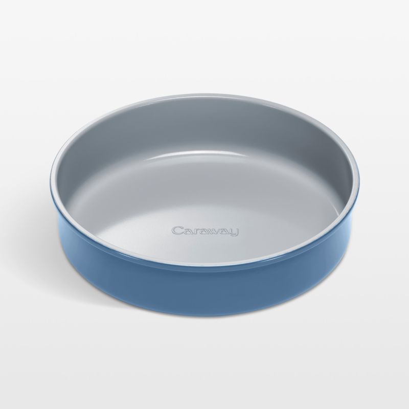 Caraway Slate Non-Stick Ceramic Round Pan | Crate & Barrel