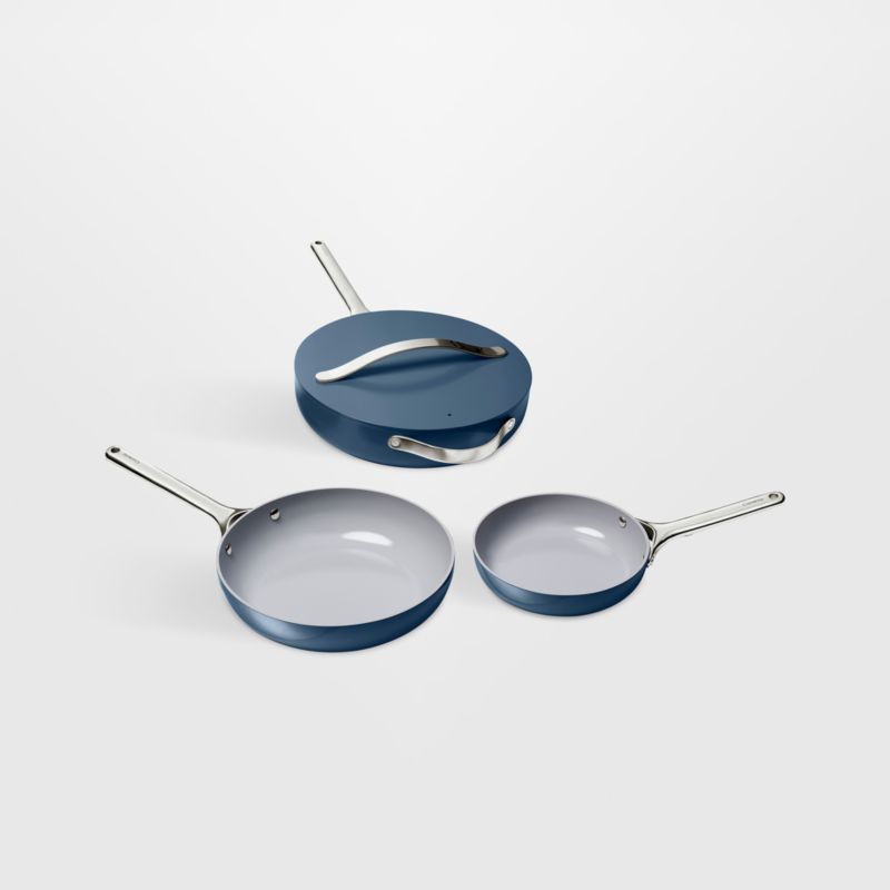 Caraway ® Navy Ceramic Non-Stick Cookware Bundle, Set of 4 - image 0 of 1