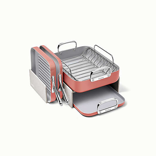 Caraway ® Perracotta Ceramic Nonstick 7-Piece Cookware Set