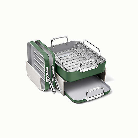 Caraway ® Sage Ceramic Nonstick 7-Piece Cookware Set