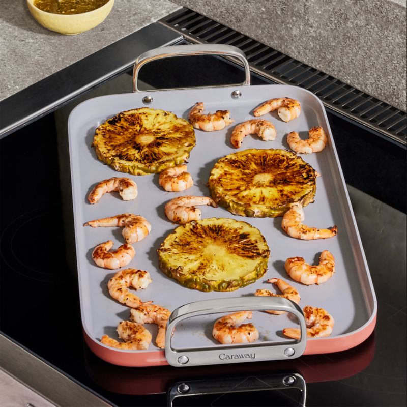 Caraway ® Perracotta Ceramic Non-Stick Double Burner Griddle - image 1 of 2