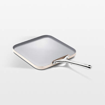 Caraway ® Cream Ceramic Non-Stick Square Griddle