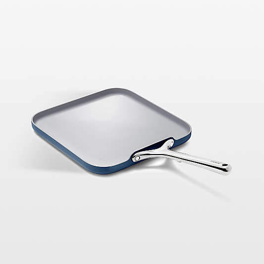 Caraway ® Navy Ceramic Non-Stick Square Griddle