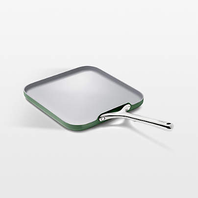 Caraway ® Sage Ceramic Non-Stick Square Griddle